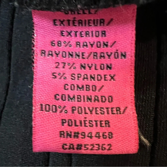 Betsey Johnson Women's Black Sheer Neckline White Collar Dress. Size 10. - Picture 11 of 13